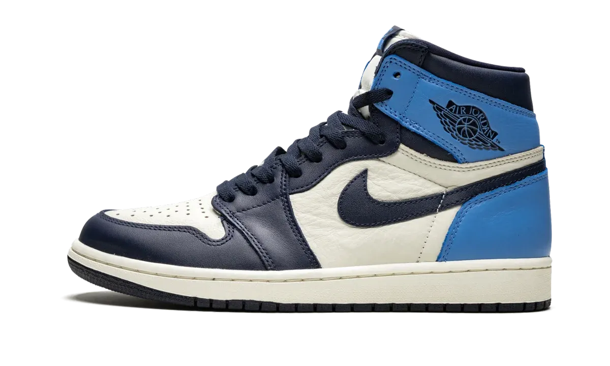 Air Jordan 1 Retro High OG "Obsidian/University Blue" 555088 140