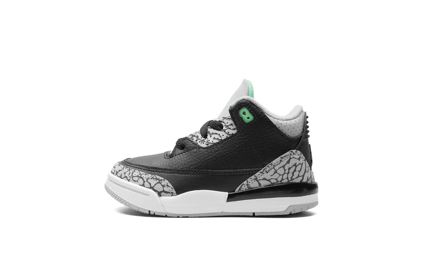 Air Jordan 3 TD "Green Glow" DM0968 031