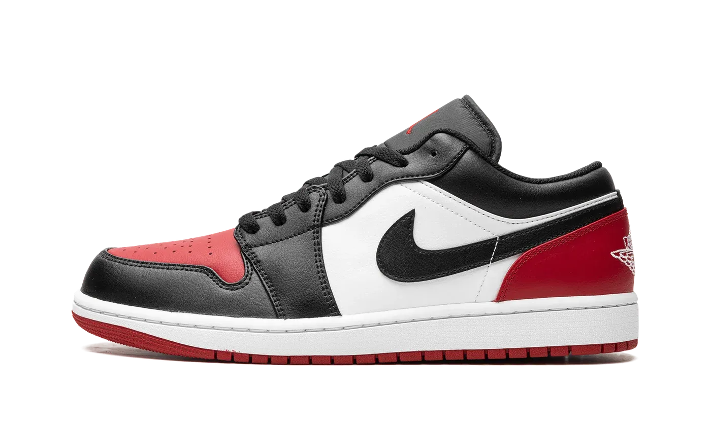 Air Jordan 1 Low "Bred Toe" 553558 161