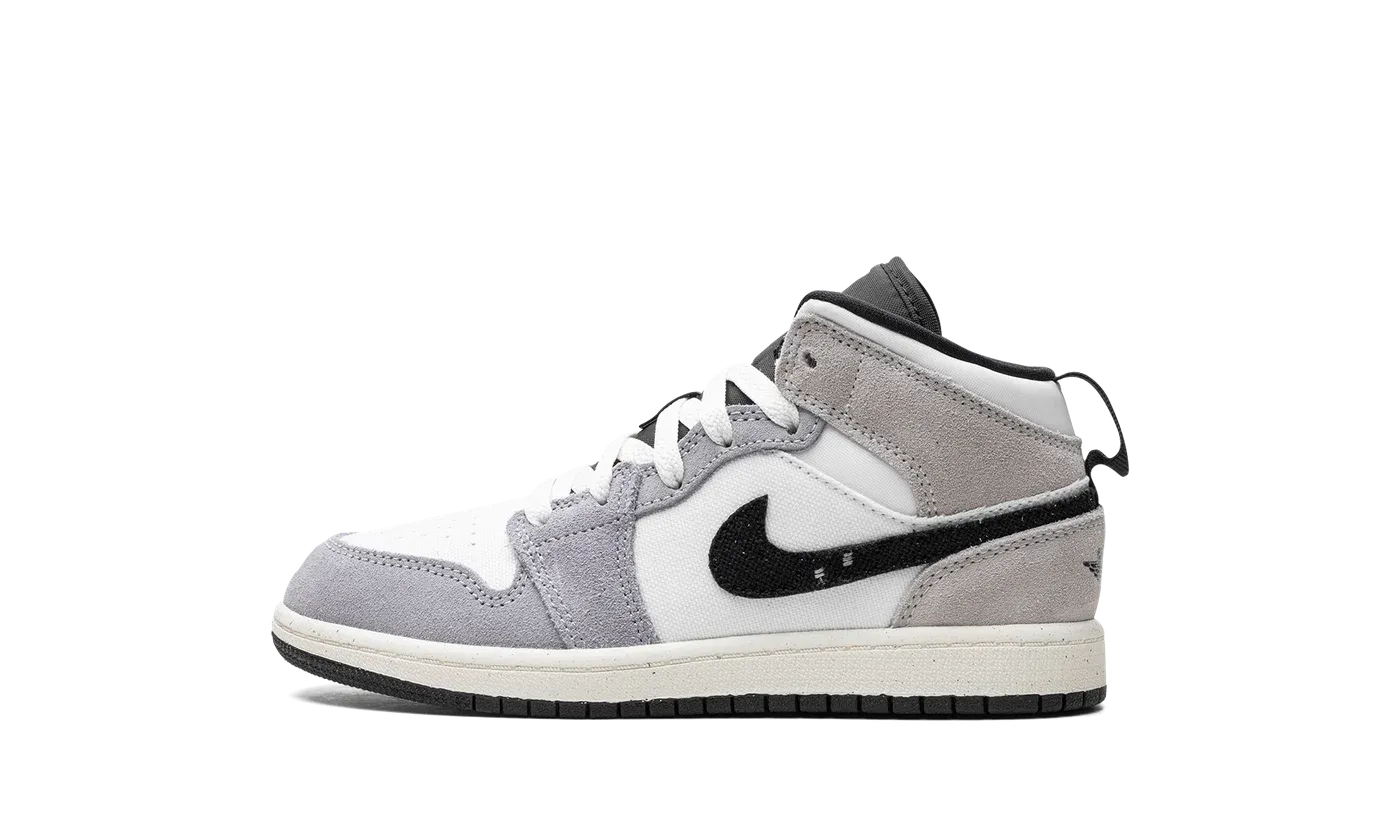 Air Jordan 1 Mid SE Craft PS "Cement Grey"