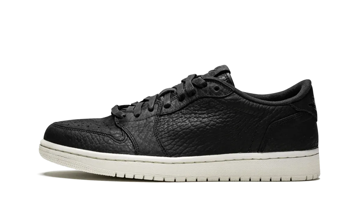 Air Jordan 1 Low Swooshless "Black" 848775 005