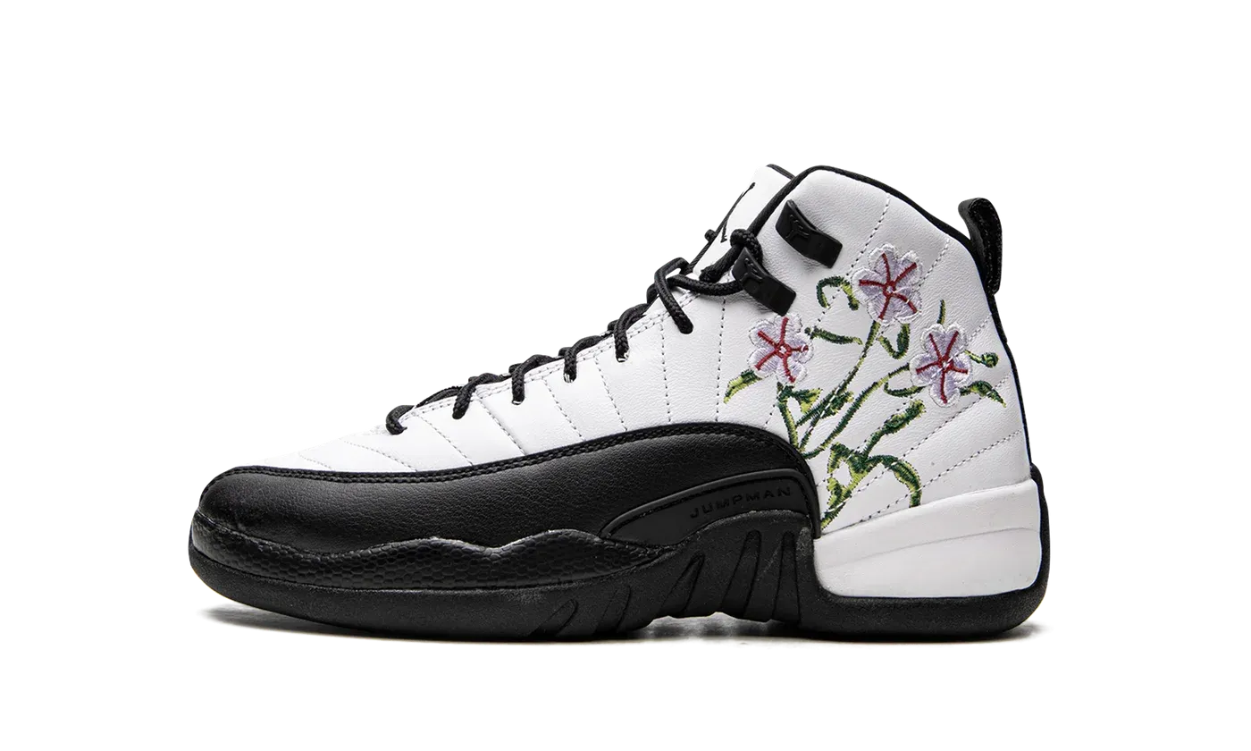 Air Jordan 12 GS "Floral" DR6956 100