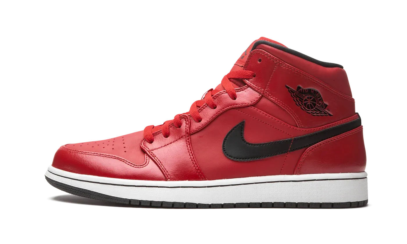Air Jordan 1 Retro Mid "Gym Red" 554724 602