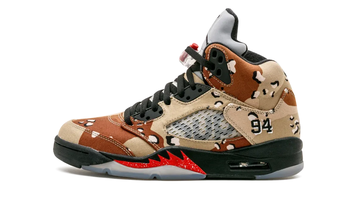 Air Jordan 5 Retro Supreme "Camo" 824371 201