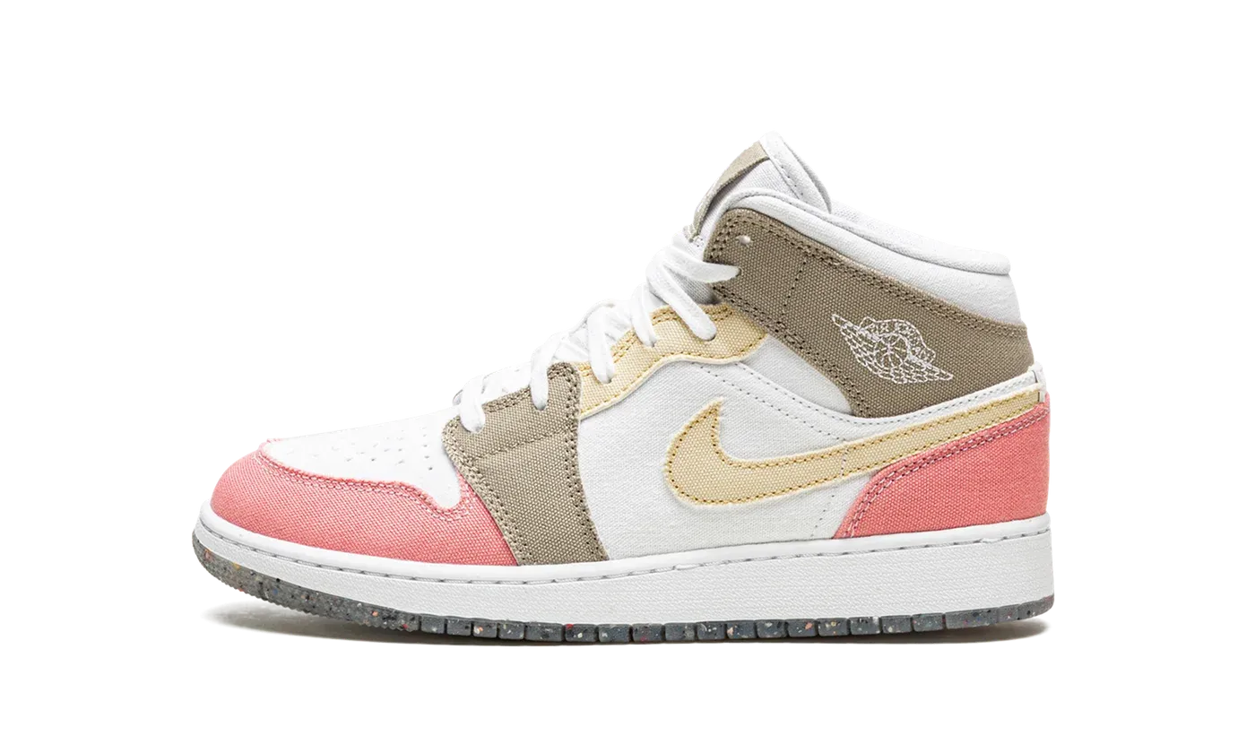 Jordan 1 Mid GS "Pastel Vivid Green Grind" DJ0338 100