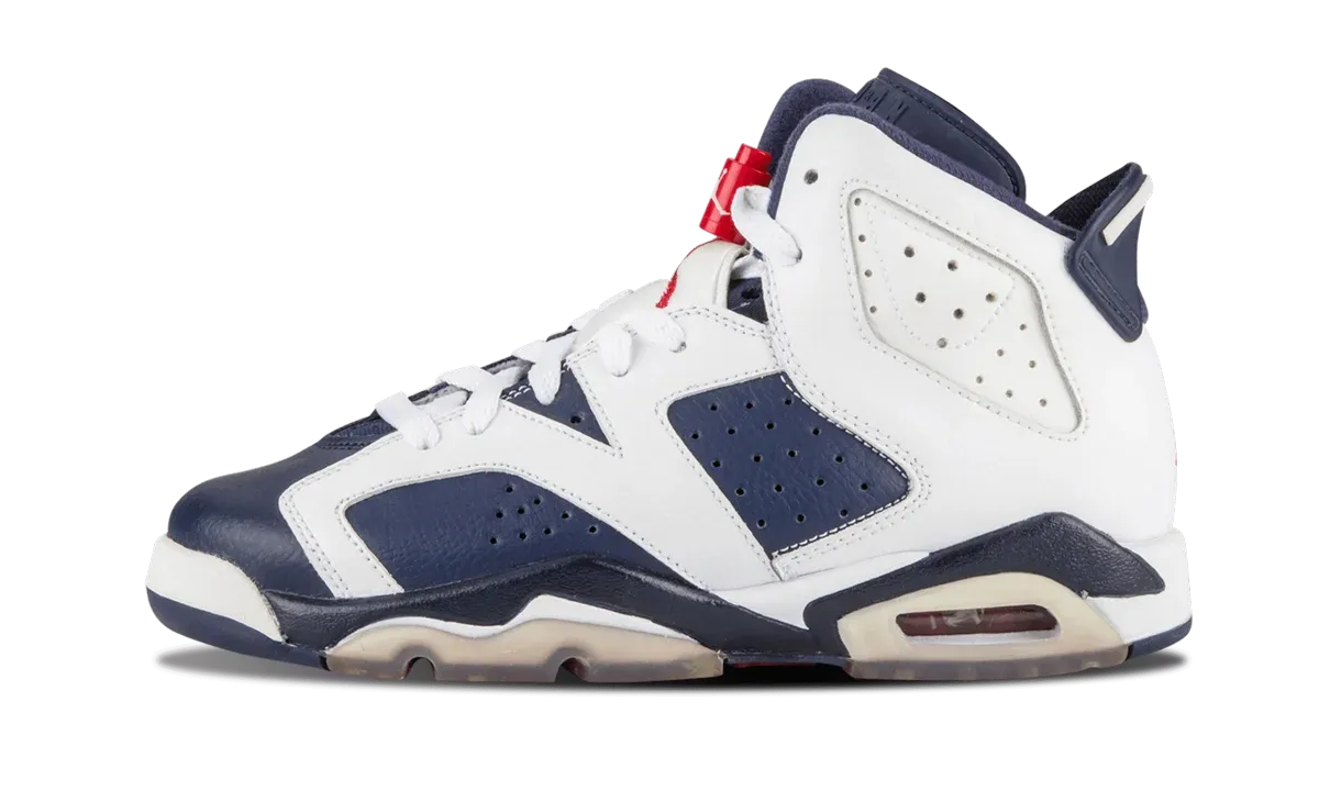Air Jordan 6 Retro GS "Olympic" 384665 130