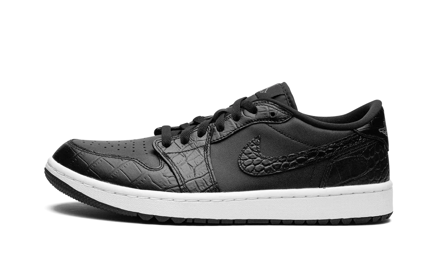 Air Jordan 1 Golf Low "Black Croc" DD9315 003