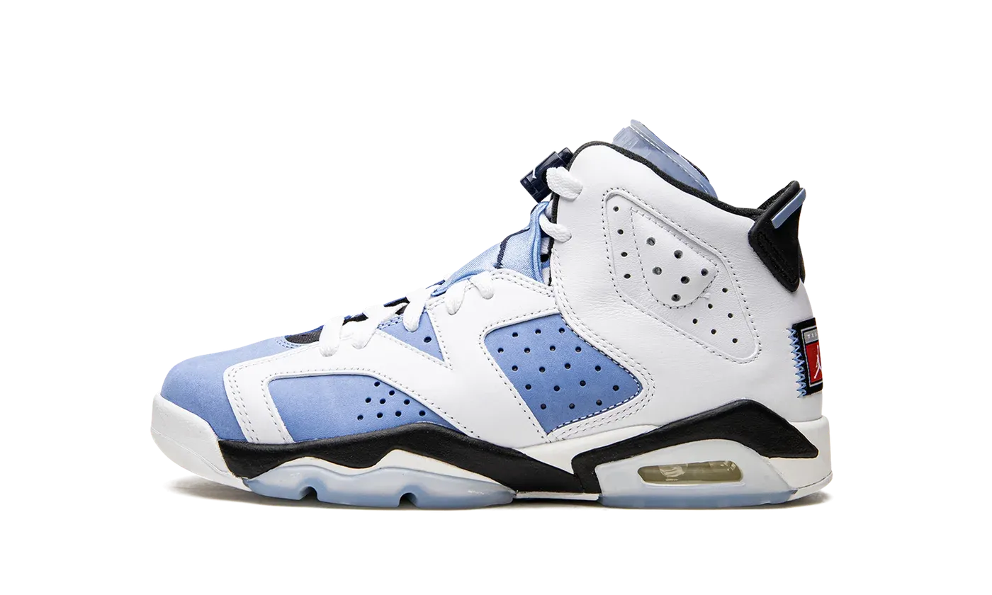 Air Jordan 6 Retro GS "UNC" 384665 410