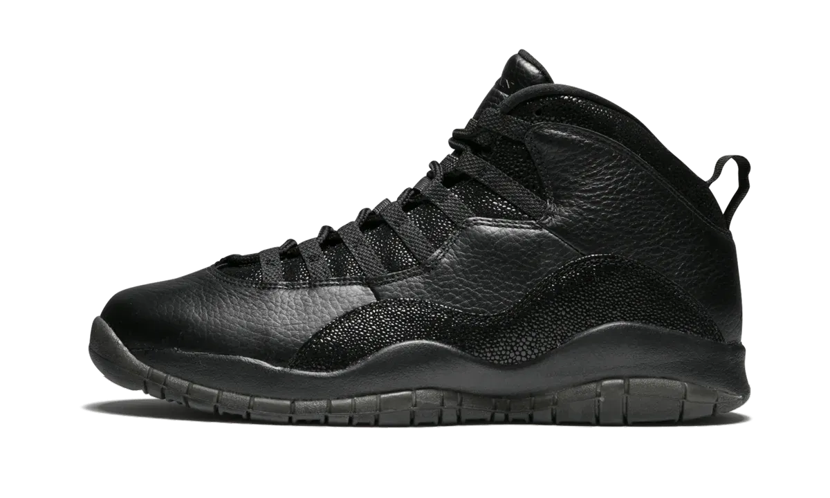Air Jordan 10 Retro OVO "Black" 819955 030