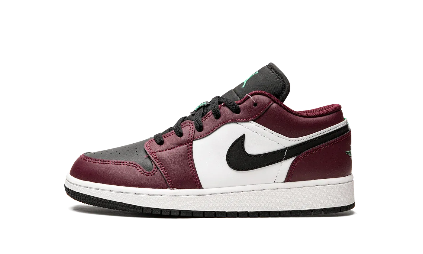 Jordan 1 Low SE GS "Dark Beetroot Roma Green" DM0589 635