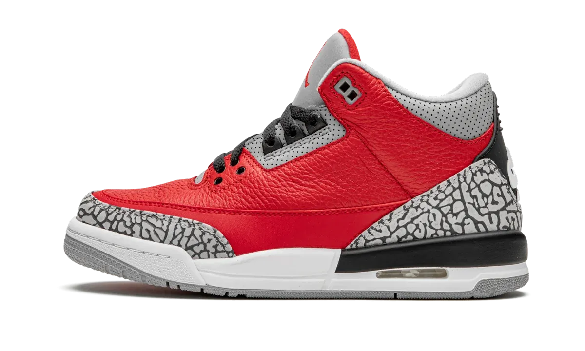 Air Jordan 3 Retro GS "Red Cement/Unite" CQ0488 600