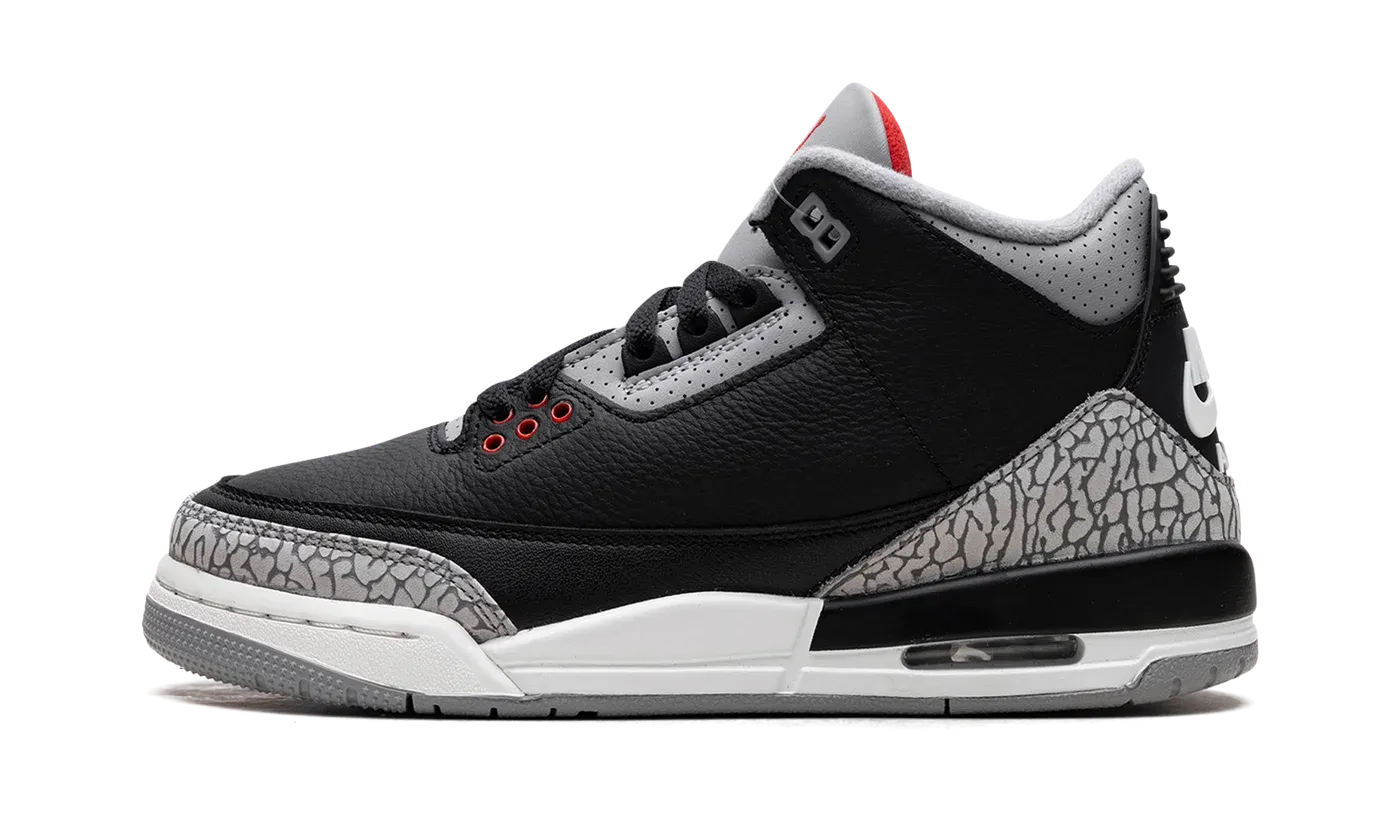 Air Jordan 3 GS "Black Cement" DM0967 010