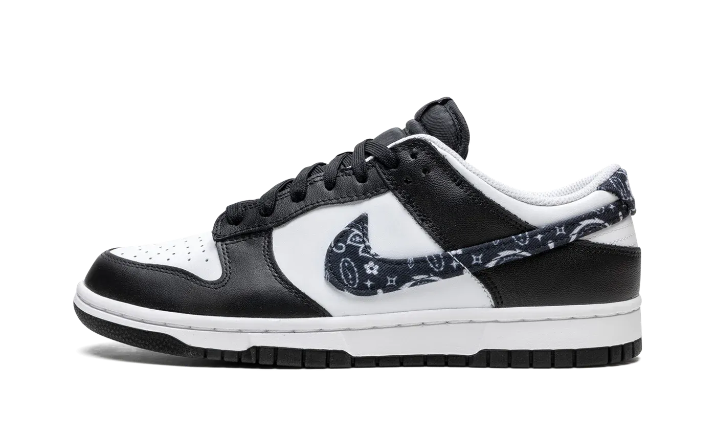 DUNK LO ESS MNS WMNS "Black Paisley" DH4401 100