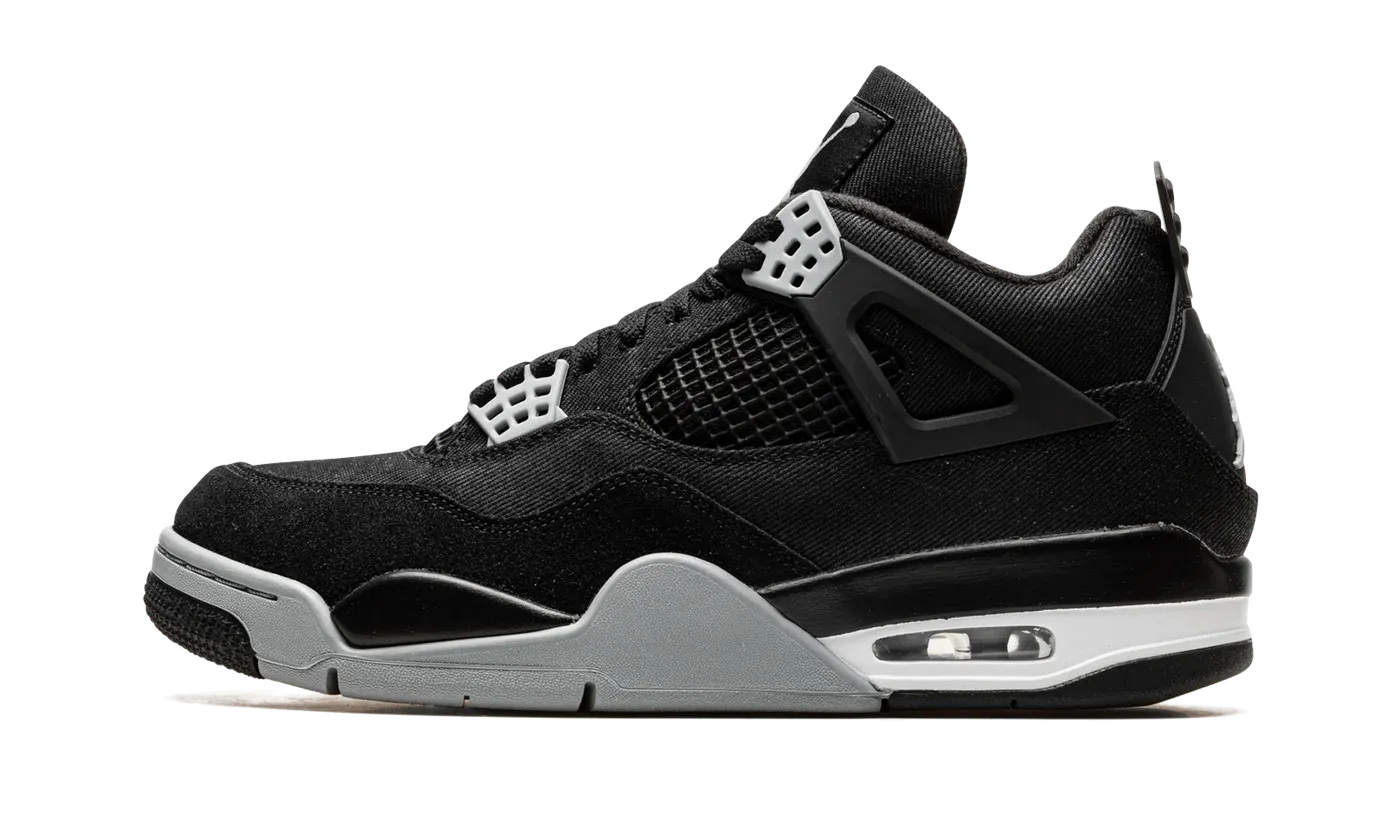 Air Jordan 4 "Black Canvas" DH7138 006