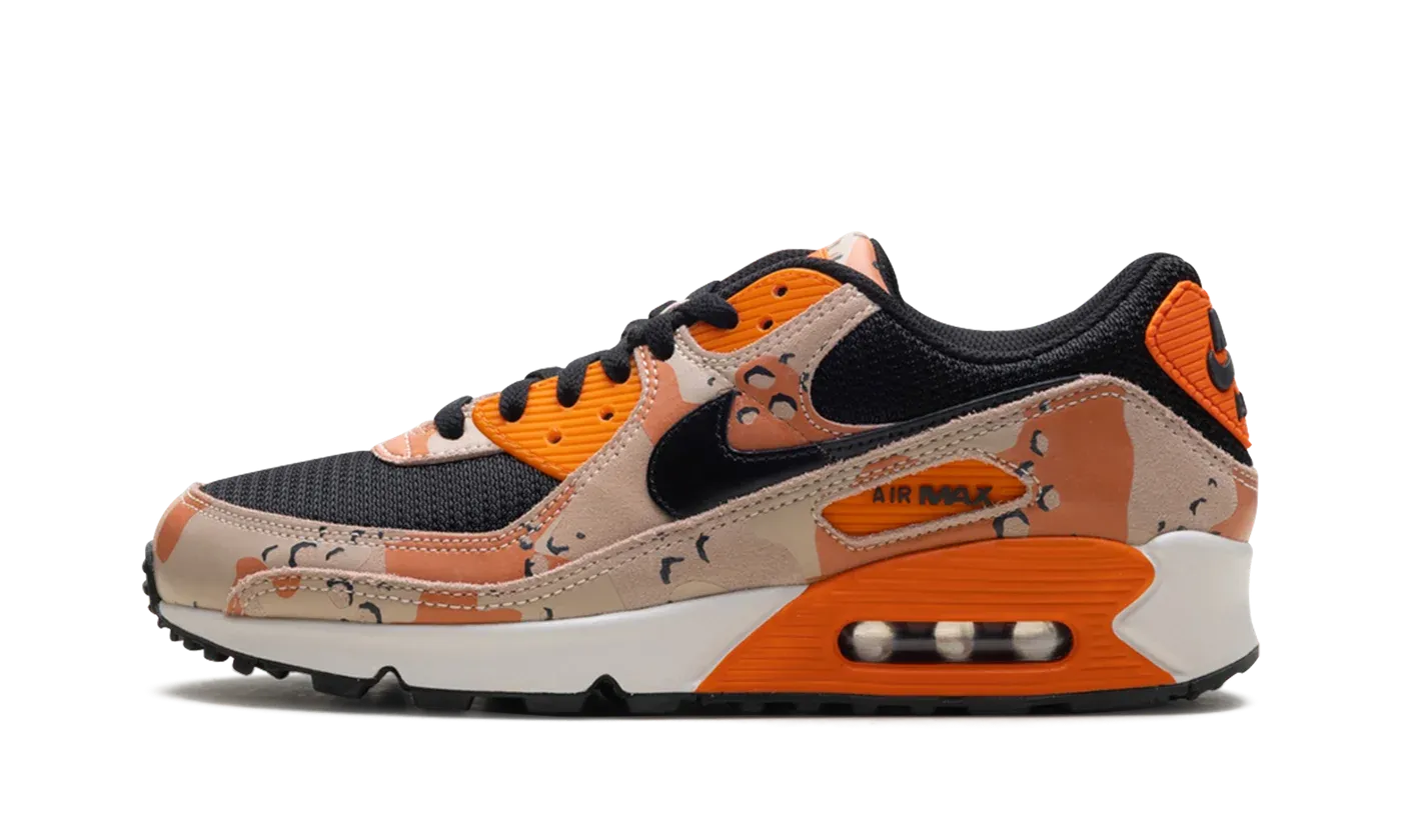 Air Max 90 Premium "Bio Beige / Safety Orange / Phantom / Black" IF1721 201