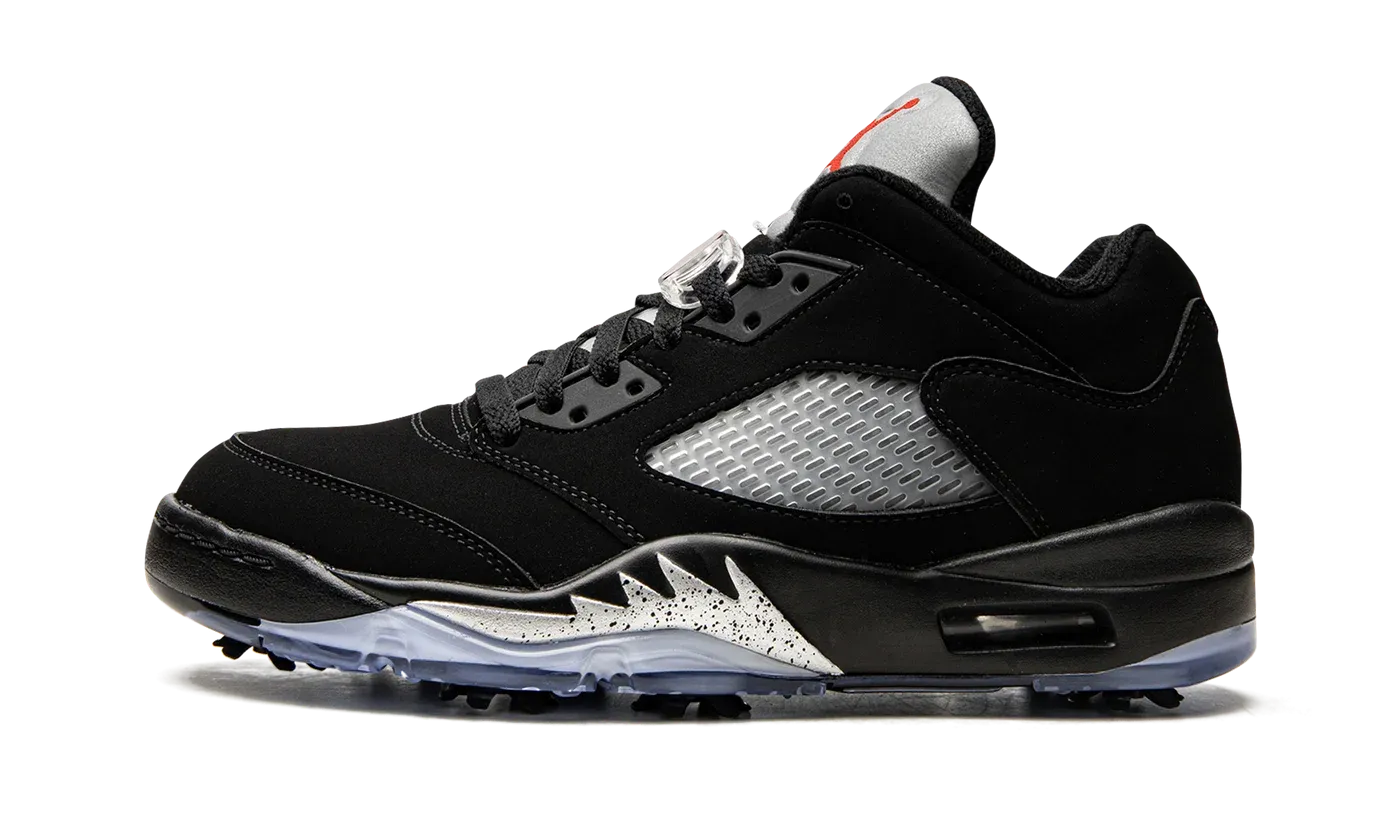 Jordan 5 Retro Low Golf "Black Metallic" CU4523 003