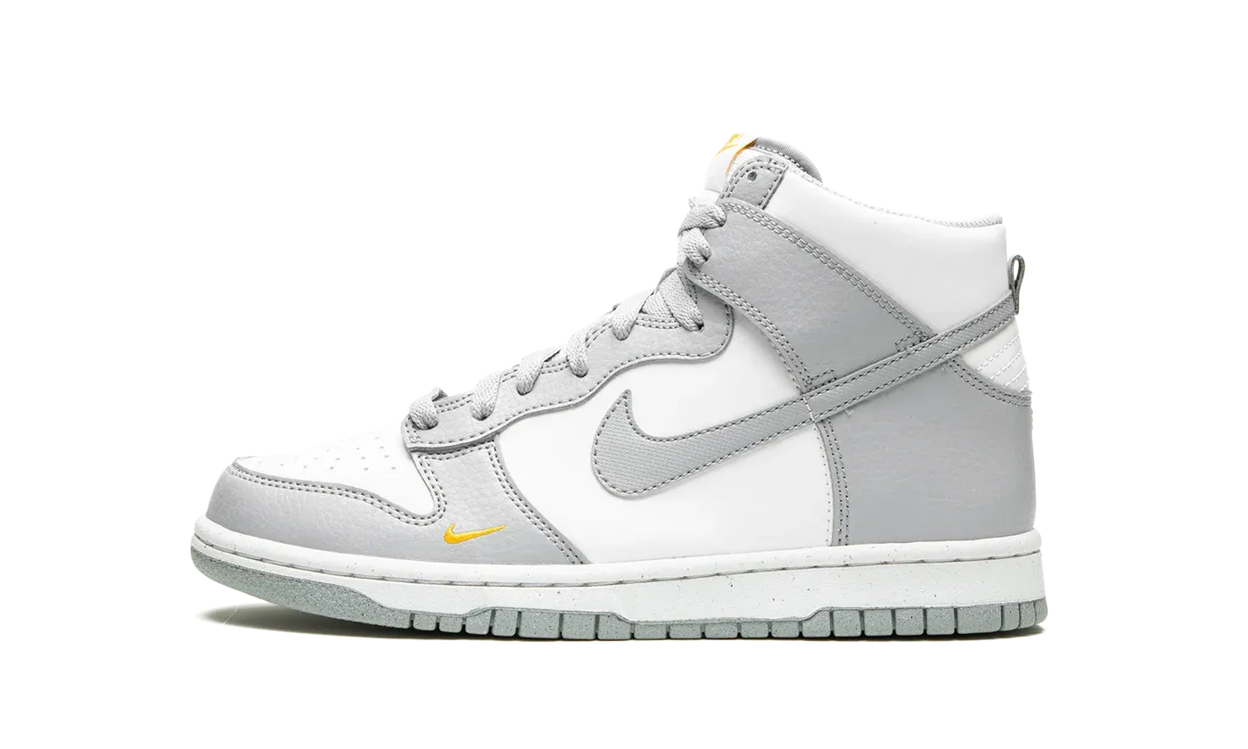 Dunk High GS "Next Nature Wolf Grey Marigold"