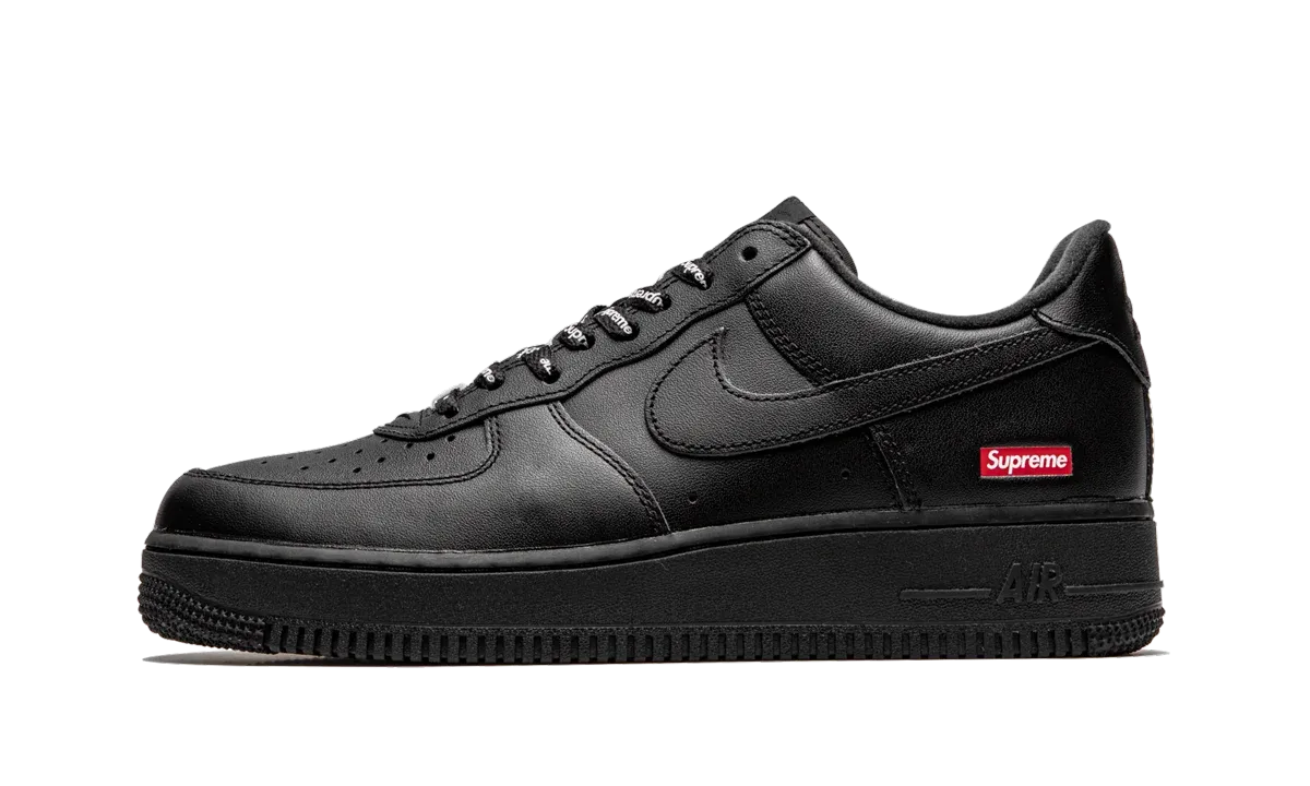 Air Force 1 Low "Supreme - Mini Box Logo Black" CU9225 001