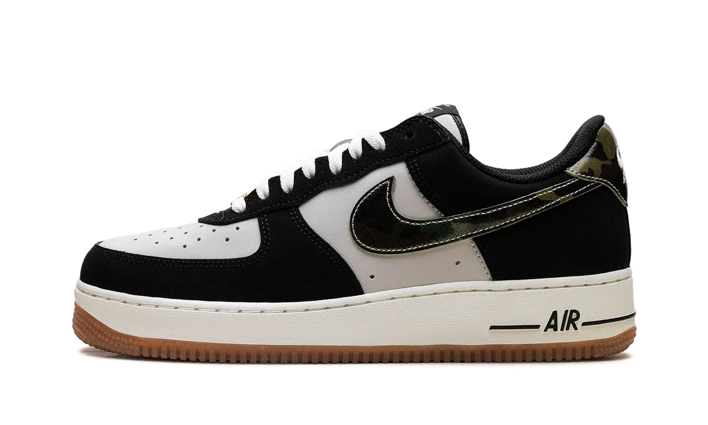 Air Force 1 Low '07 LV8 "Black Patent Camo Swoosh" HQ1967 100
