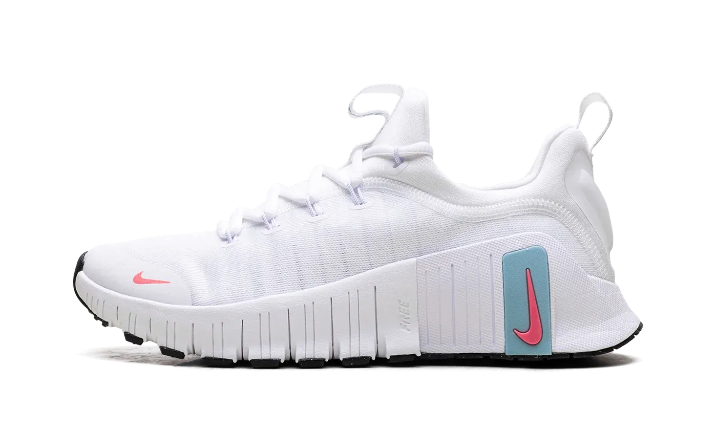 Free Metcon 6 WMNS "White Denim Turquoise" FJ7126 102