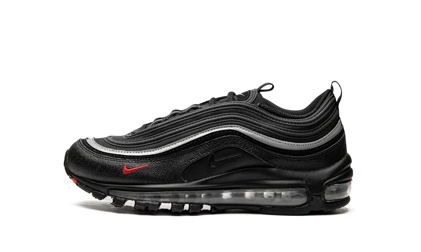 Air Max 97 "Black Silver Red (GS)" 921522 028