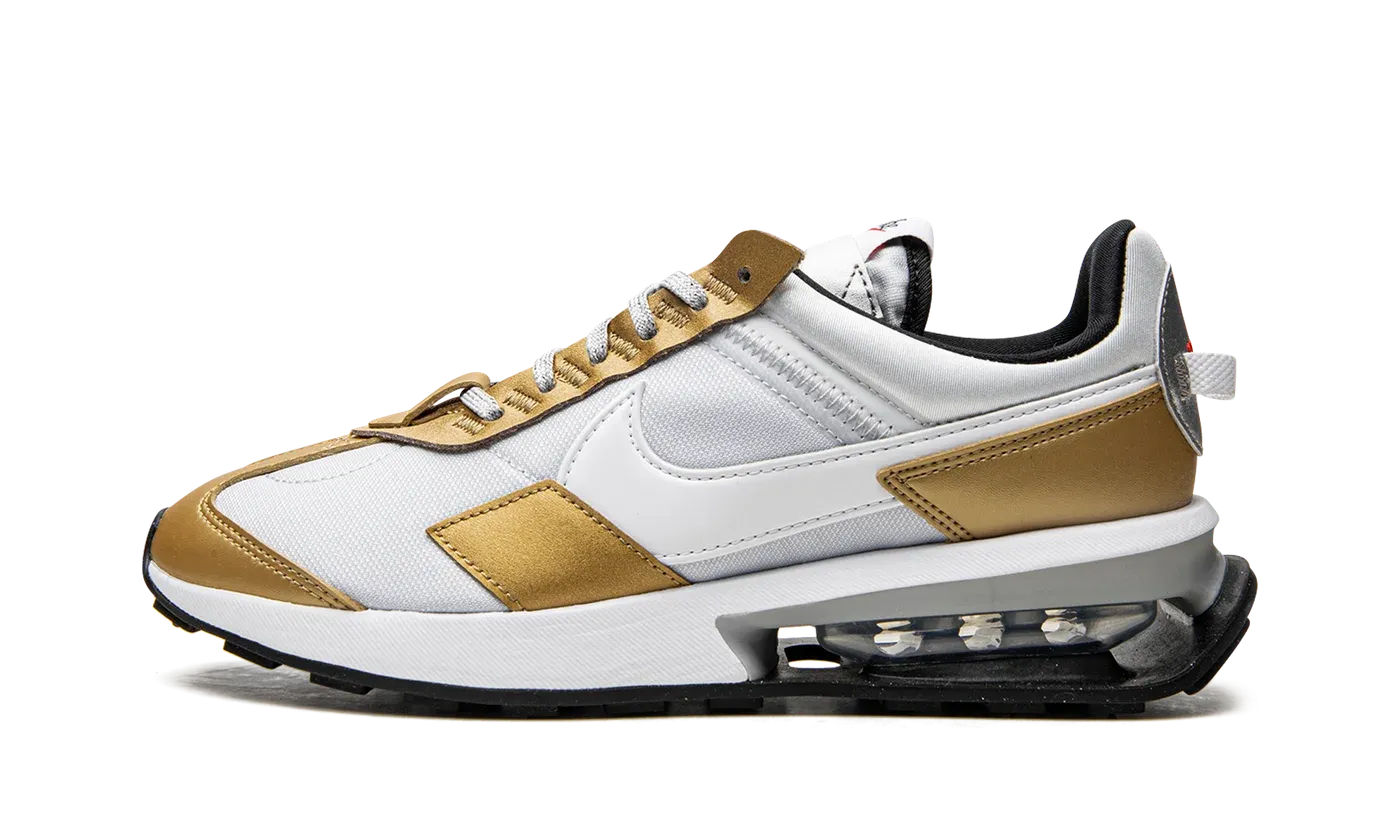 AIR MAX PRE DAY SE MNS WMNS "Pure Platinum / Metallic Gold" DJ6210 001