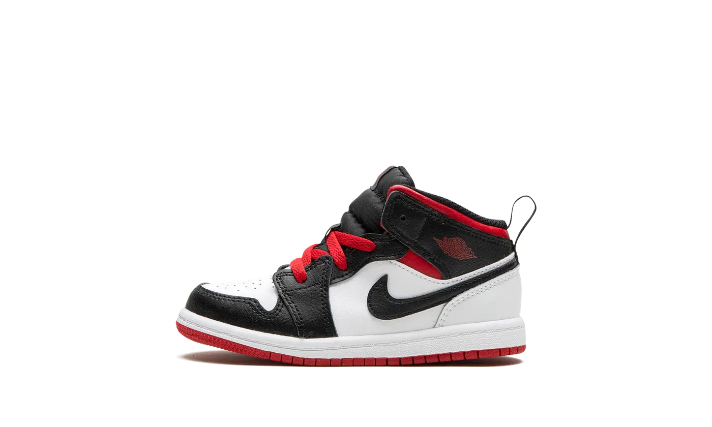 Jordan 1 Mid TD "White / Black / Gym Red" DQ8425 106