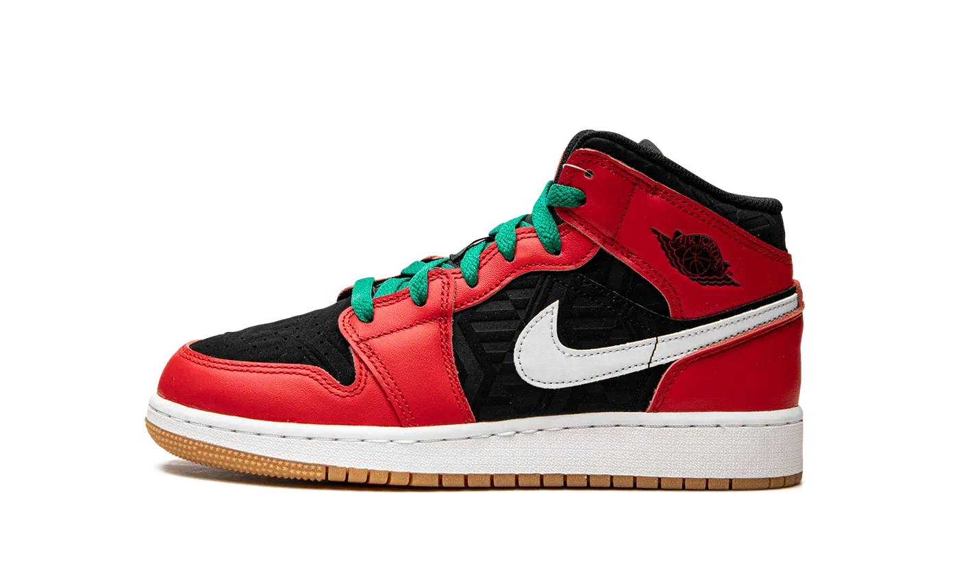 Jordan 1 Mid SE GS "Christmas" DQ8418 006