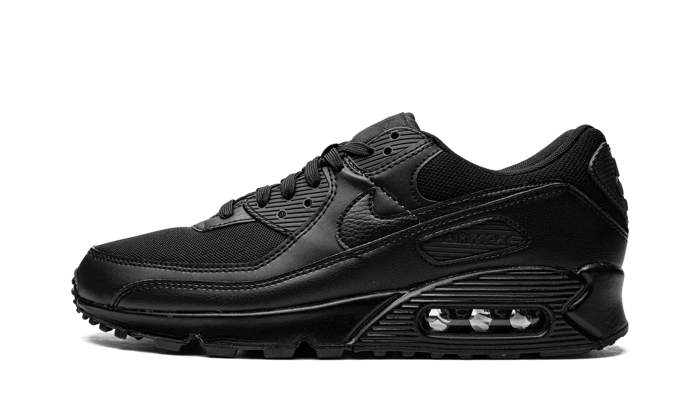 AIR MAX 90 MNS WMNS "Triple Black" DH8010 001