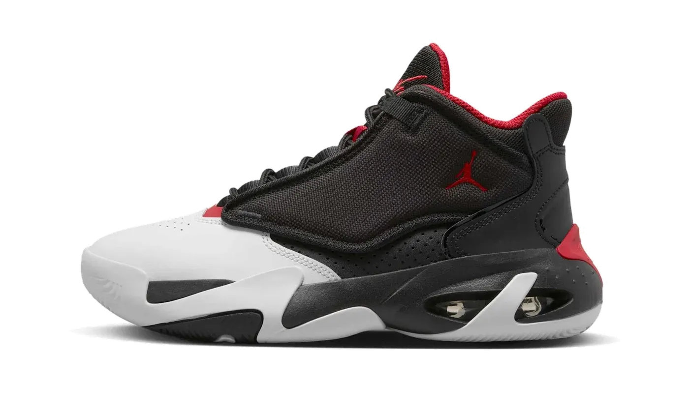 AIR JORDAN MAX AURA 4 GS "Black White Gym Red" DQ8404 061