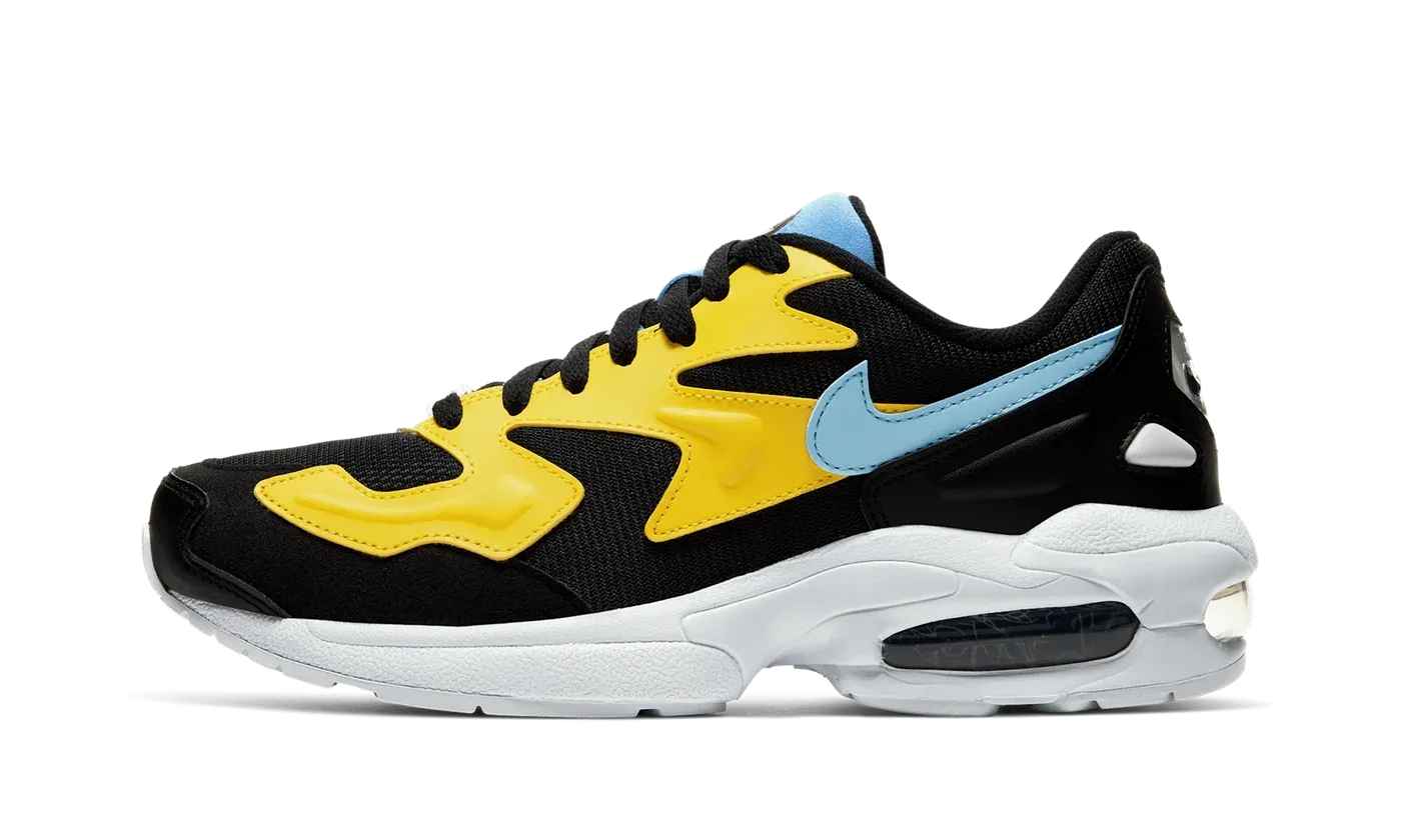 Air Max 2 Light WMNS "Yellow Light Blue Black" CJ7980 700