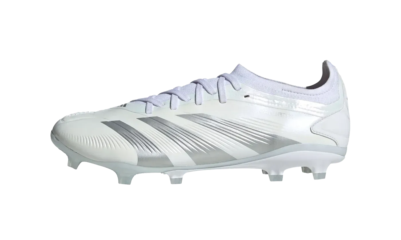 Predator 24 Pro FG "Cloud White Silver Metallic" IG7778