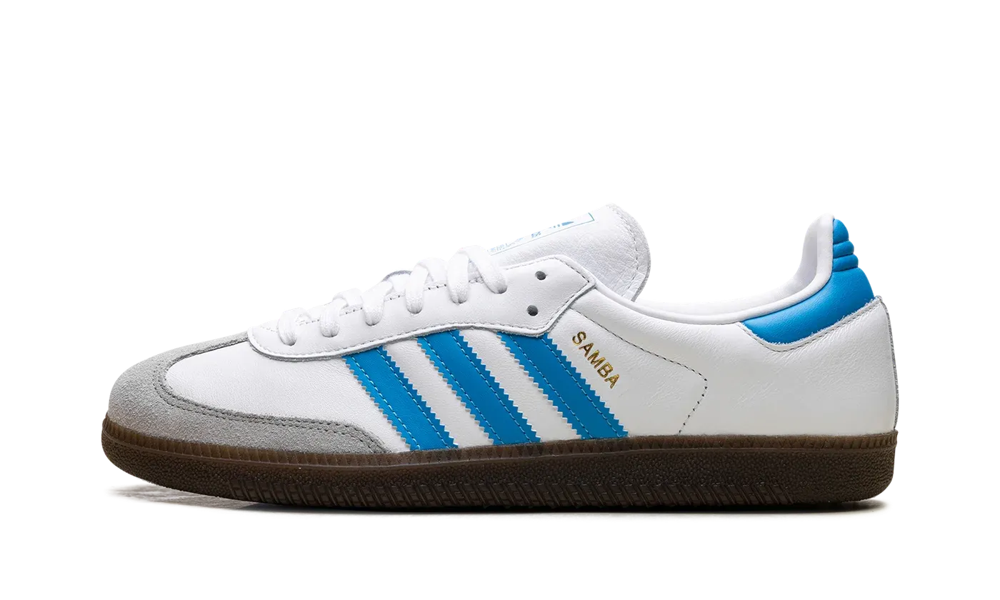 Samba OG "White Shock Cyan" JR0612