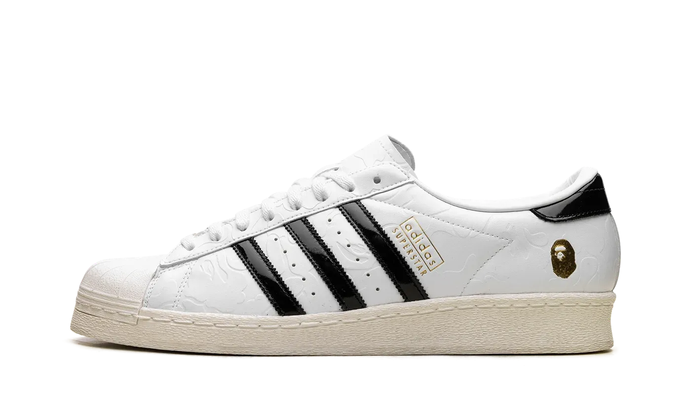 Superstar Vintage "A Bathing Ape - White Black" JR2701