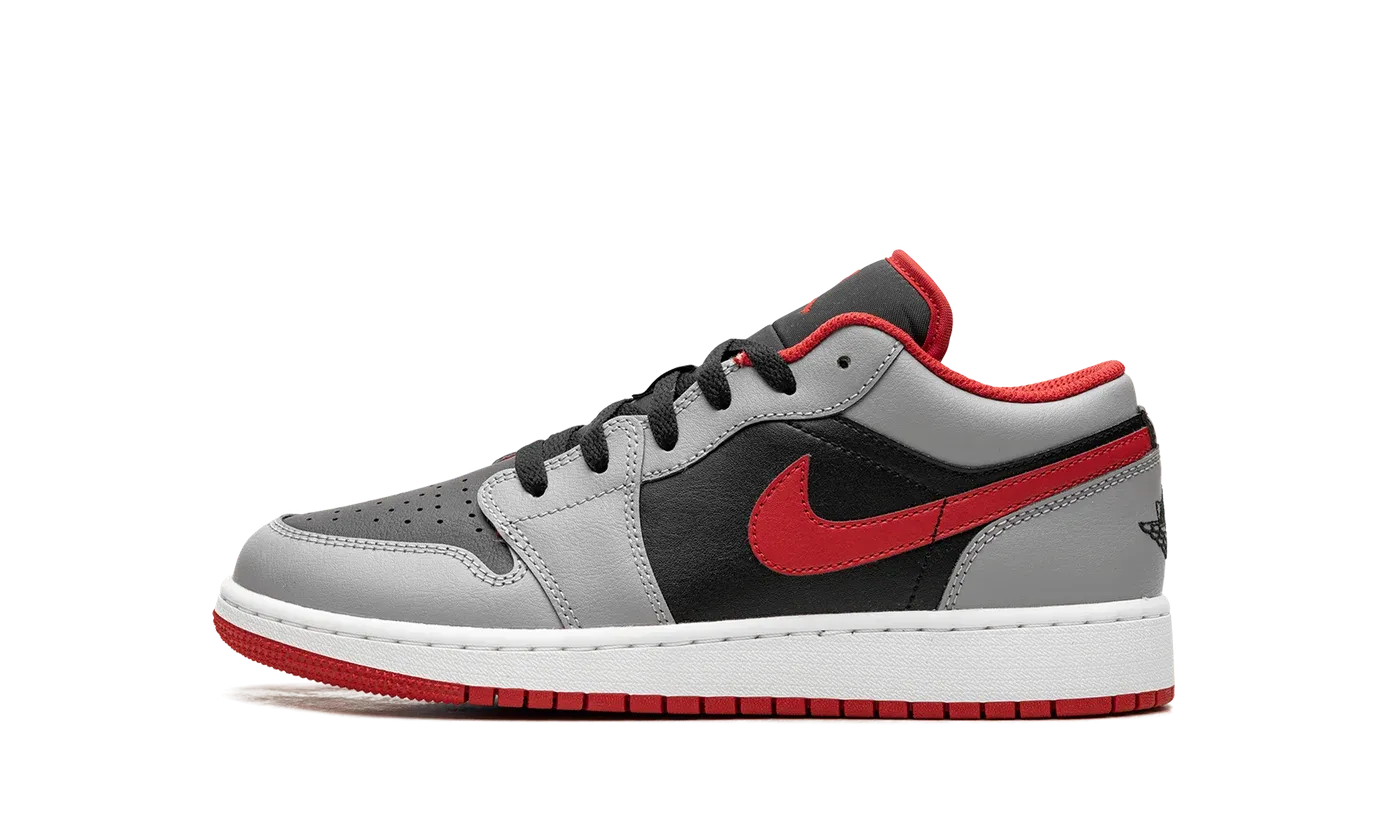 Air Jordan 1 Low GS "Black / Fire Red" 553560 060