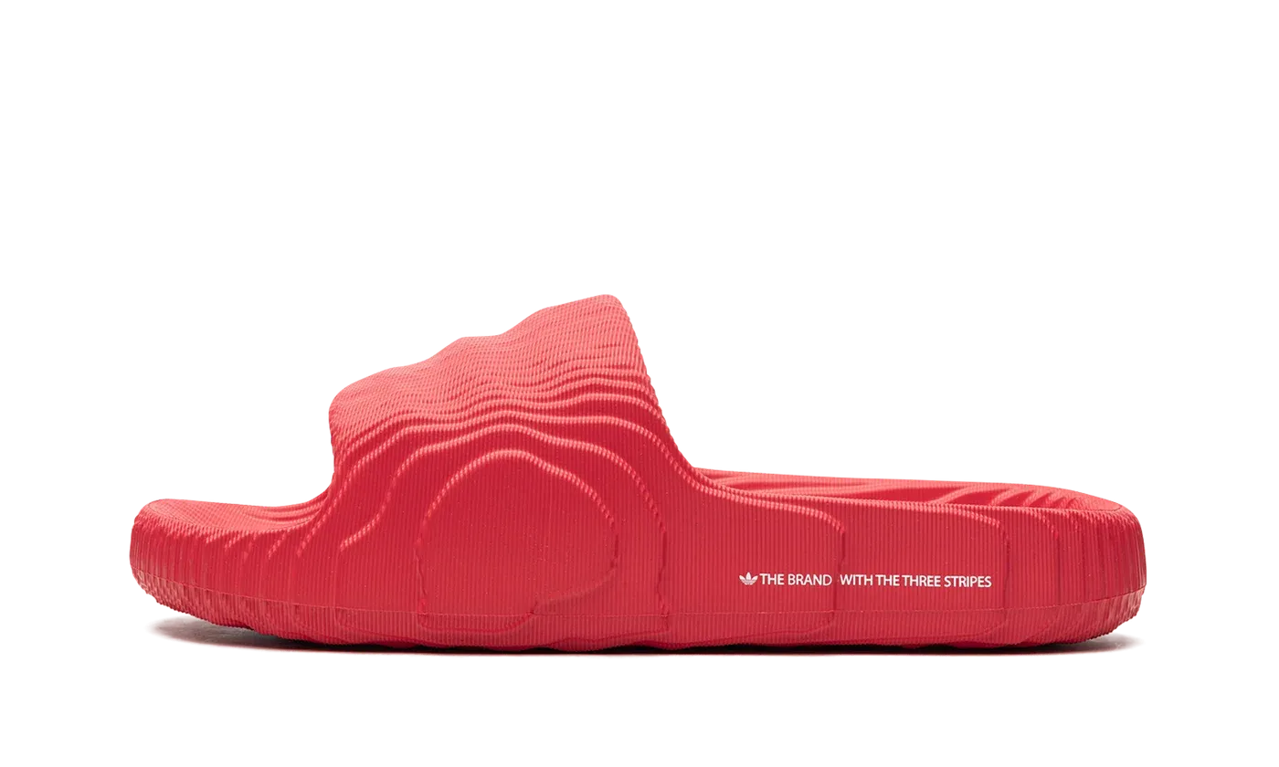 Adidas Adilette 22 Slides "Scarlet" IF5394