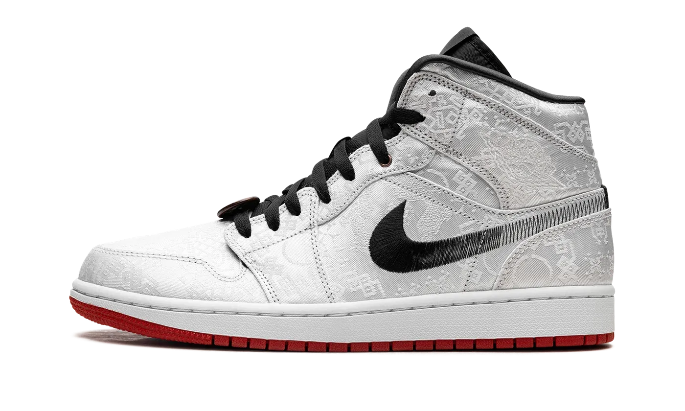 Air Jordan 1 Mid "Fearless Edison Chen - Clot Silk" CU2804 100