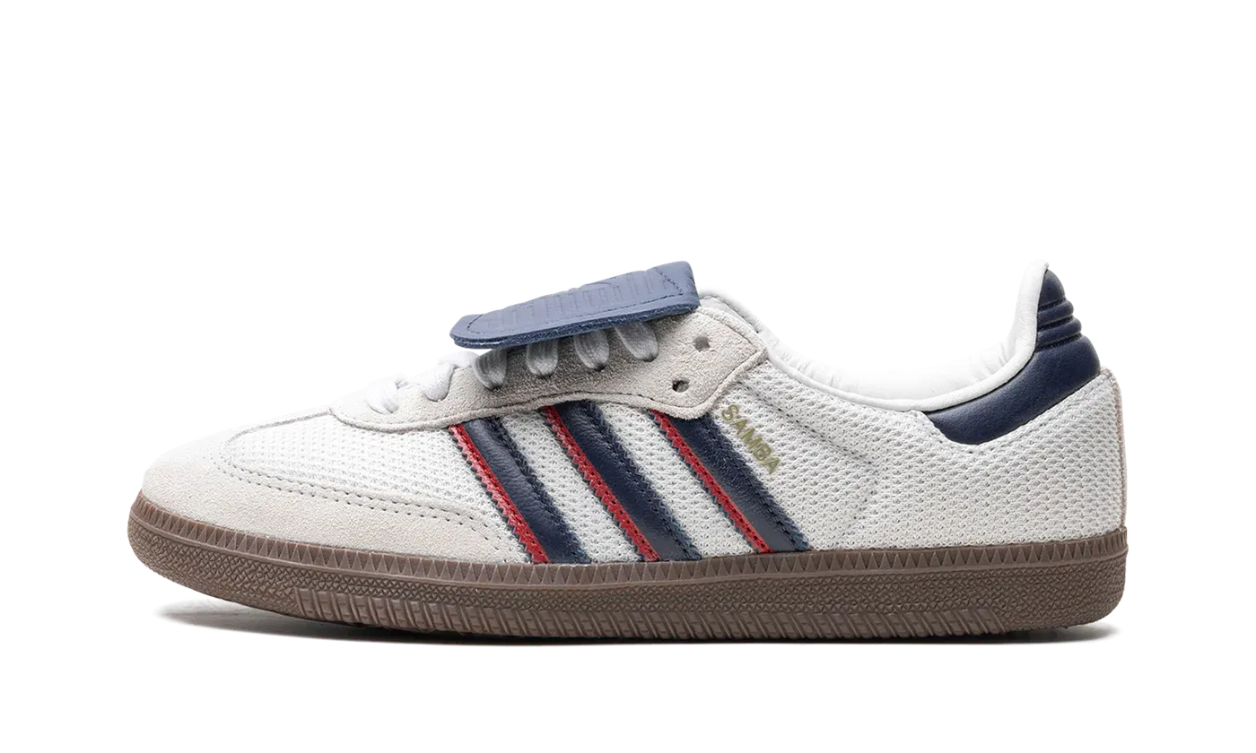Samba LT "Crystal White Dark Blue" IE9169
