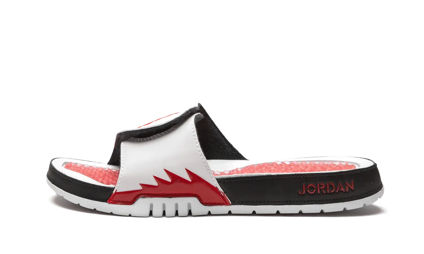 Jordan Hydro 5 Retro Slide "Fire Red 5" 555501 101