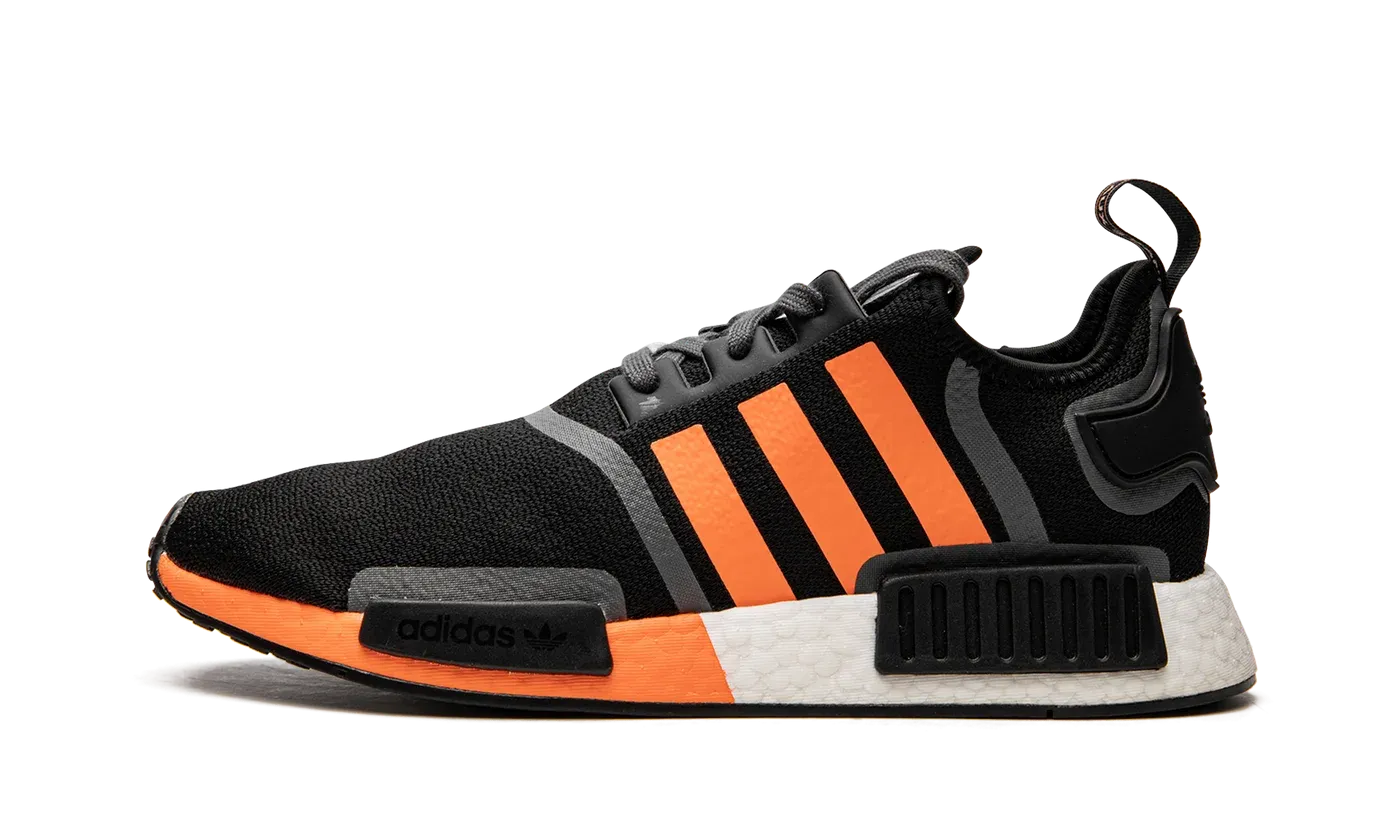 NMD R1 "Black / Screaming Orange"