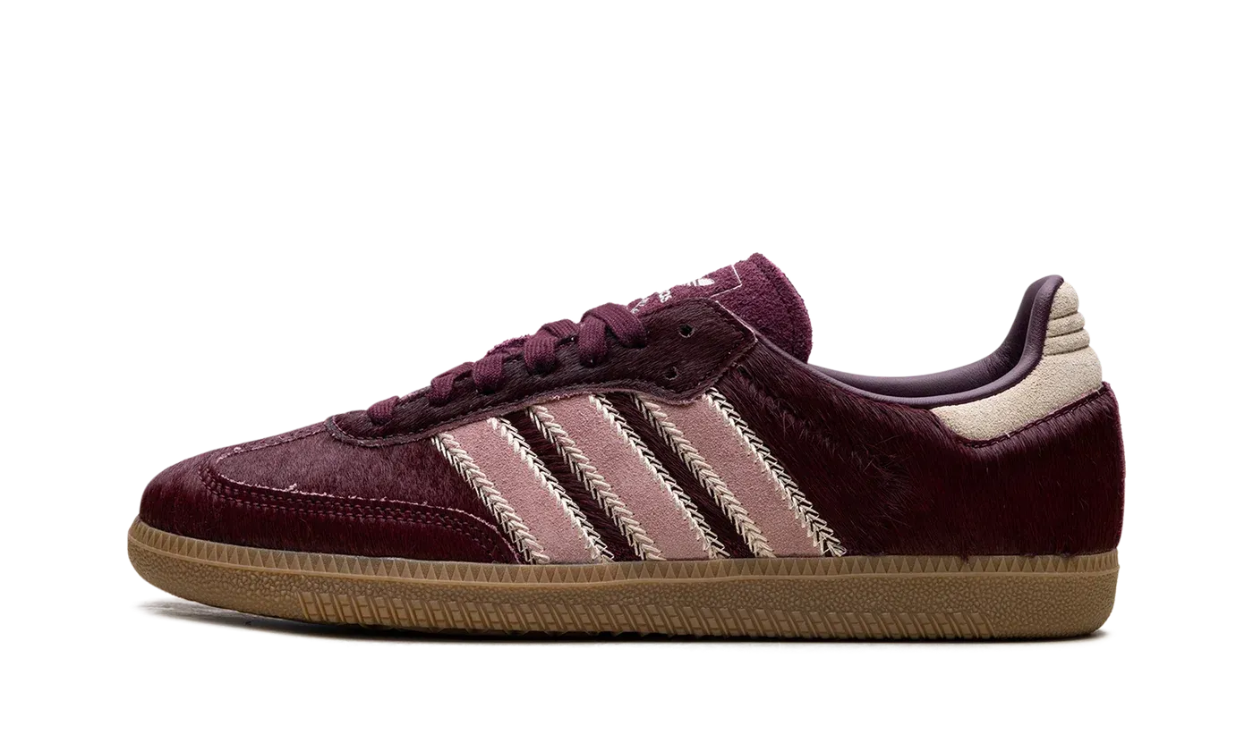 Samba OG WMNS "Maroon Sand Strata Pony" JP5330