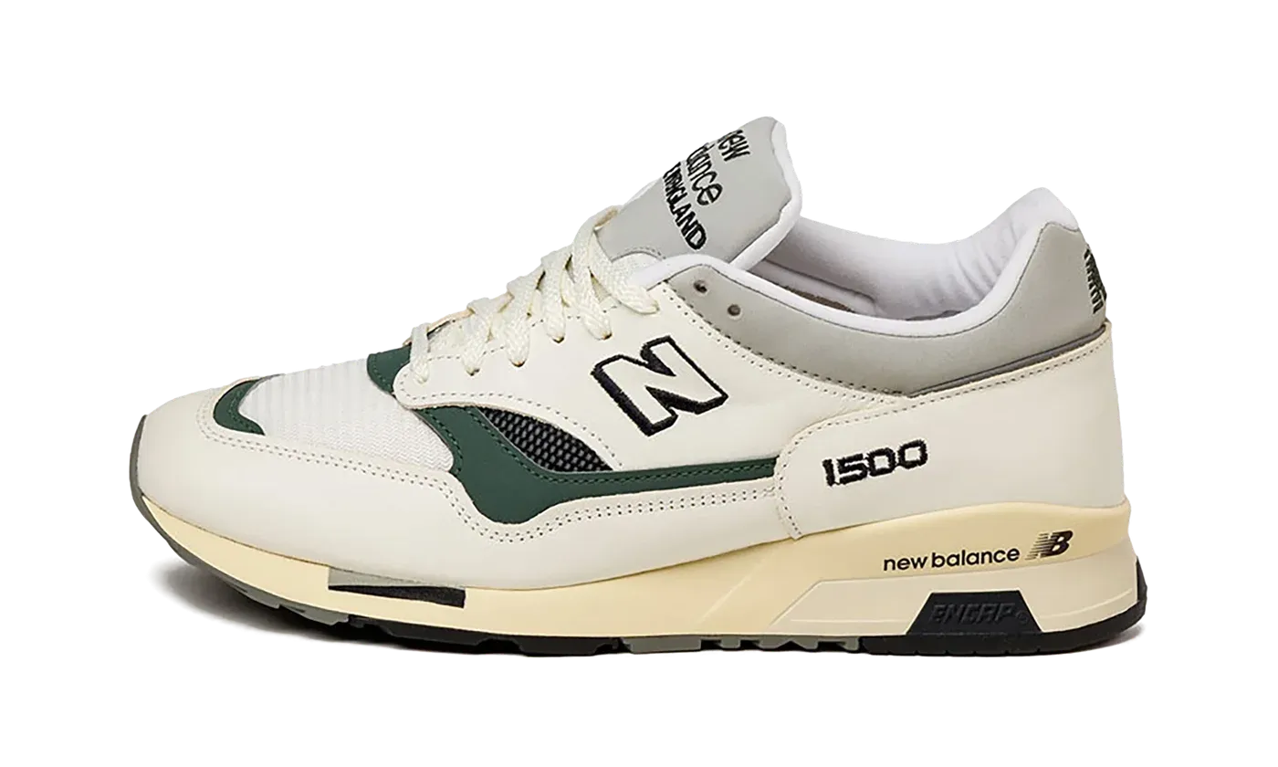 1500 "Made In England - White Green" U1500WHG