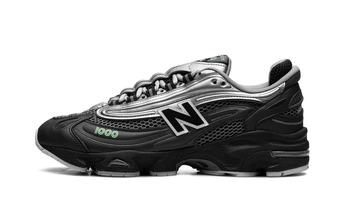 1000 "Dark Silver Metallic/Lime Leaf" M1000T