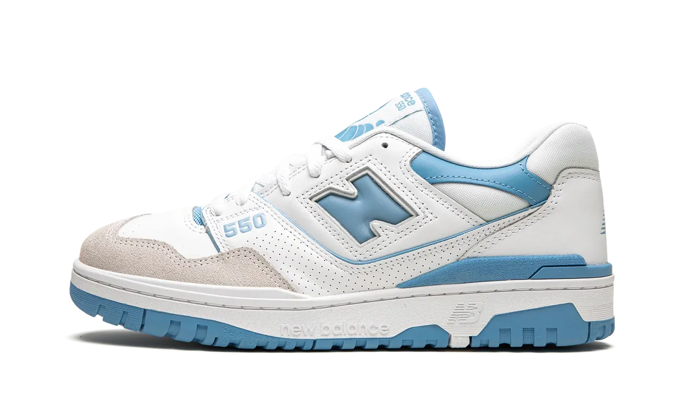 550 "White / Baby Blue" BB550LSB