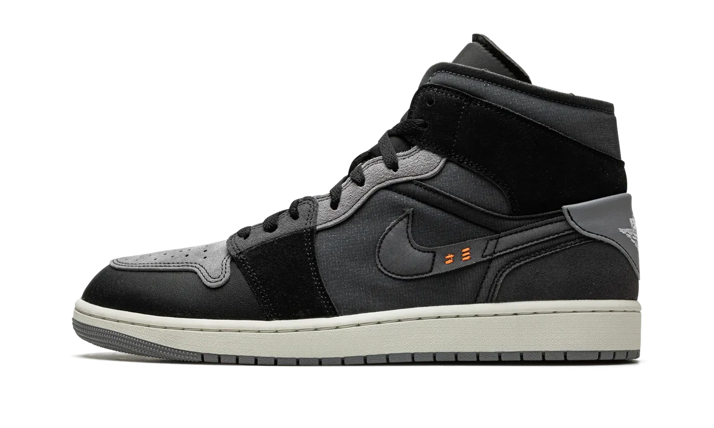 Air Jordan 1 Mid SE Craft "Inside Out - Black" DM9652 001