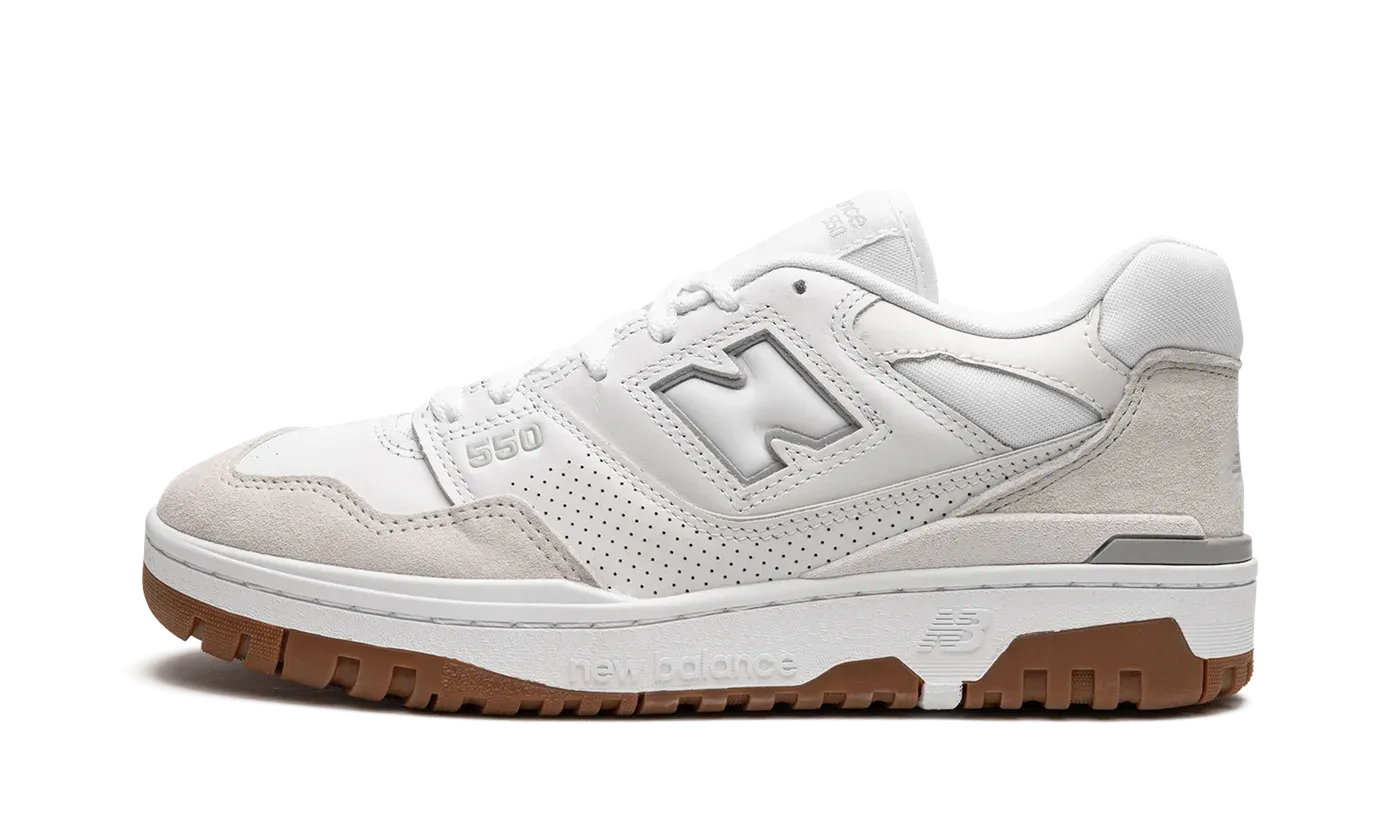 550 "White/Gum" BB550WGU