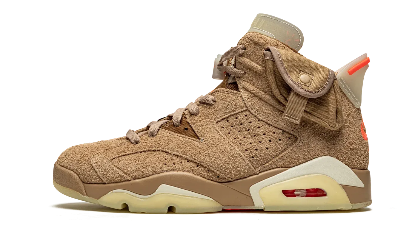 Air Jordan 6 Retro "Travis Scott - British Khaki" DH0690 200