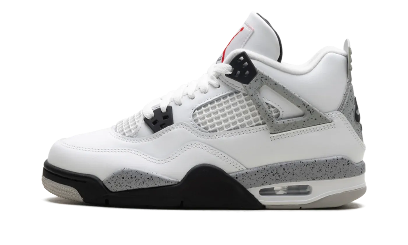 Air Jordan 4 Retro GS "White Cement" IB4171 100